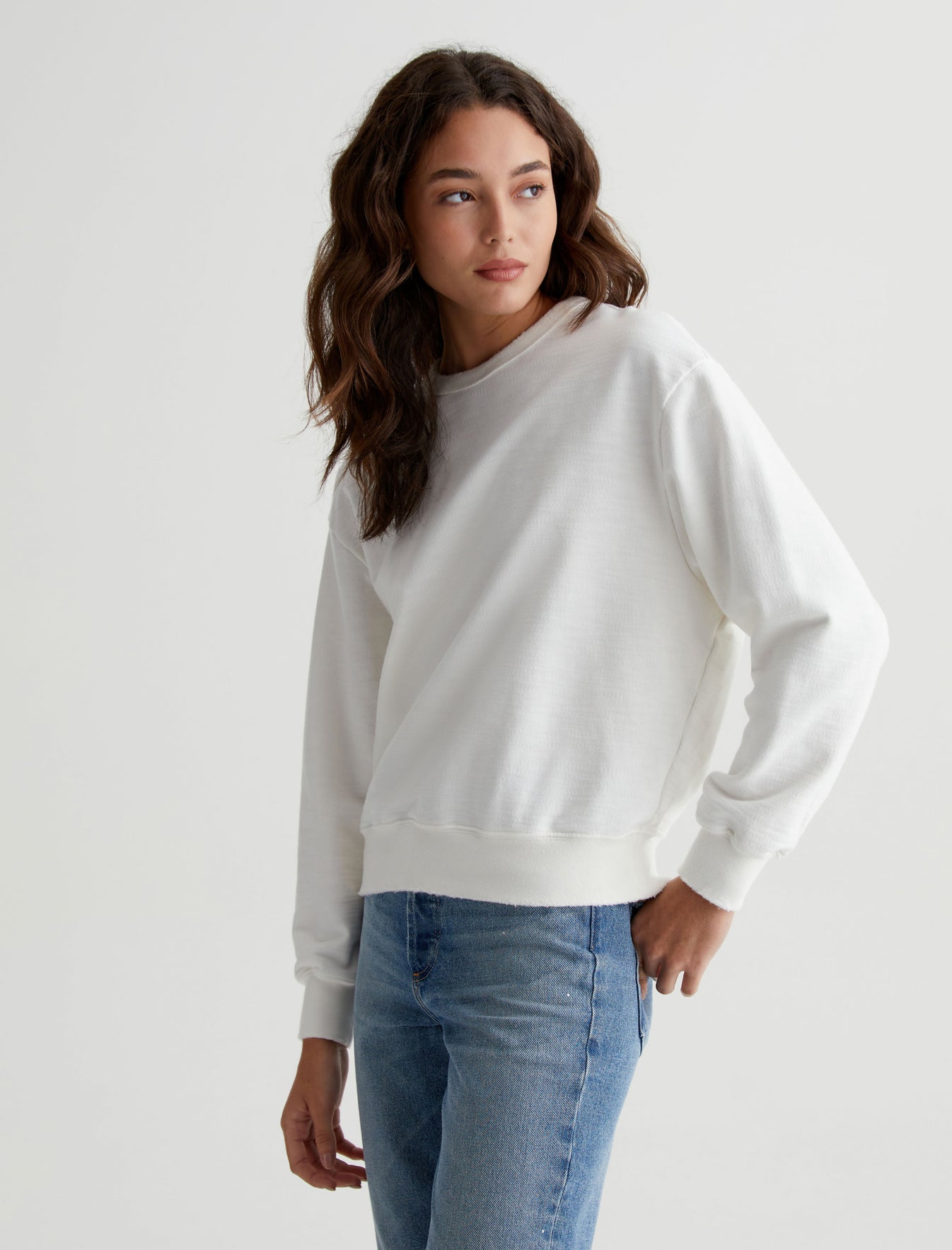 Nova Crew|AG-ed Relaxed Crew Neck Sweatshirt